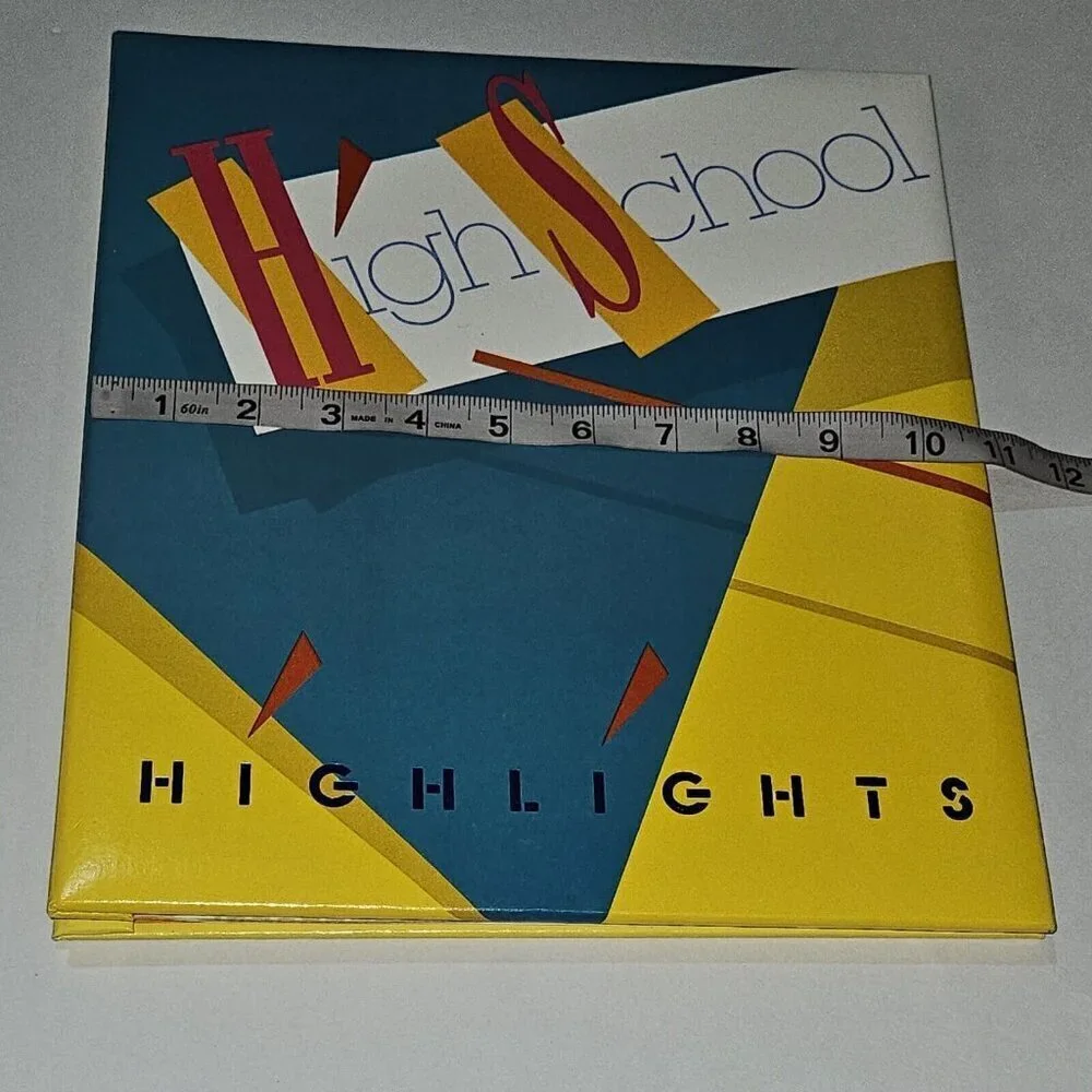 VTG Hallmark High School 19xxs Scrapbook Photo Album Combo Reunion NEVER USED